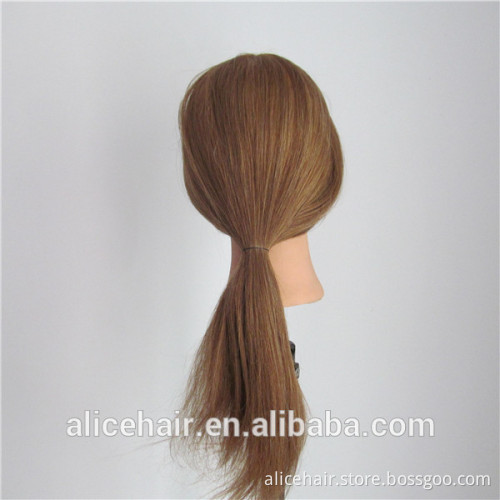 Cheap price 100% human hair plastic mannequin head for hair school
